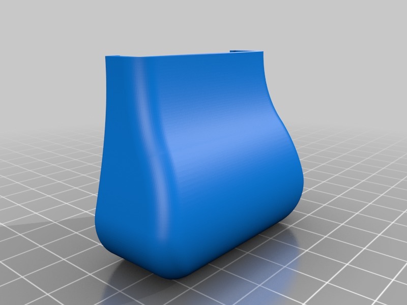 Ergonomic remote control shell by Teunderbolt | Download free STL model ...