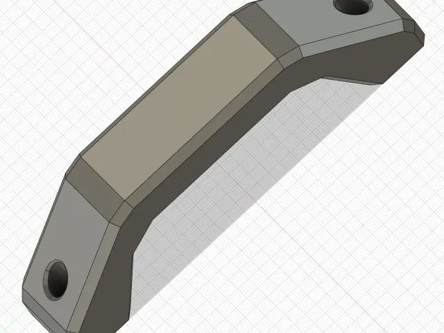 Handle for 3030 extrusion with M3 holes