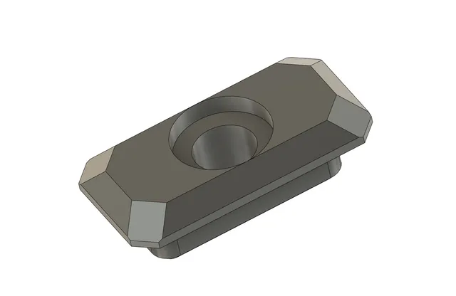 Hybrid holder for PC/Acrylic panels