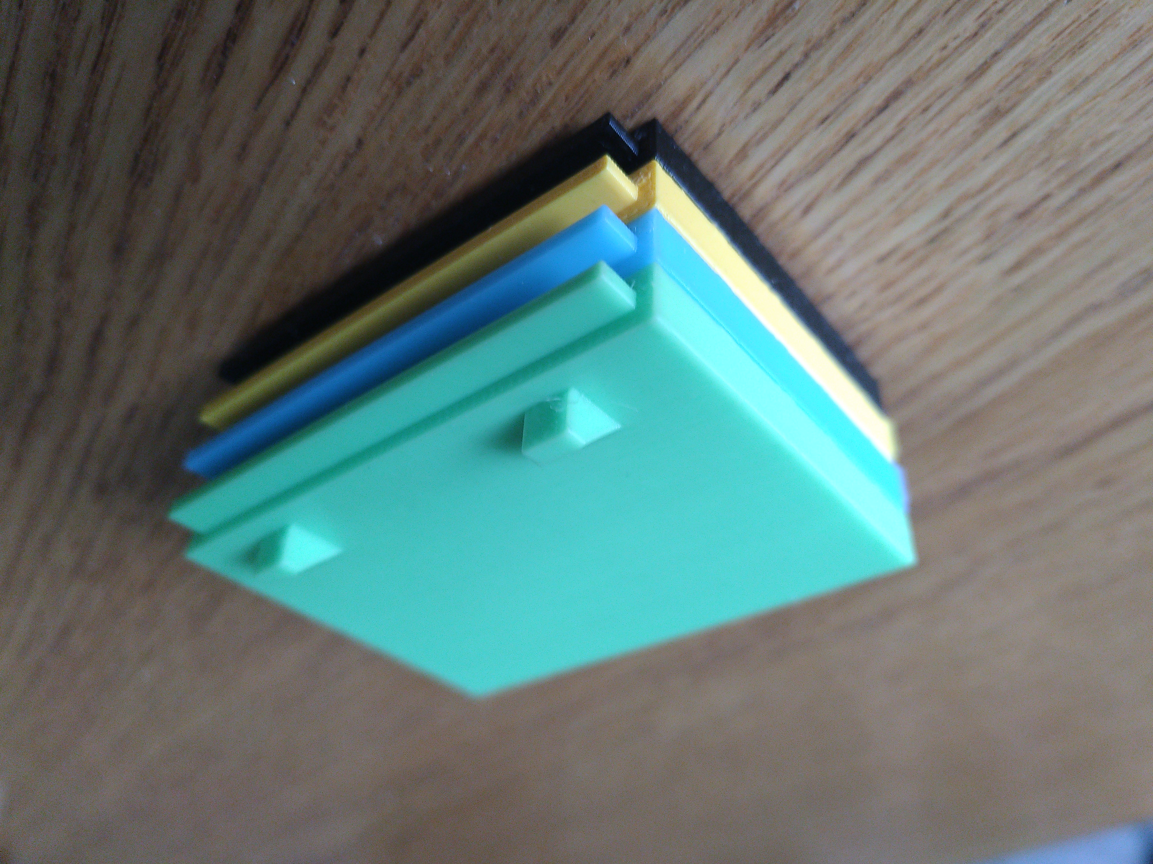 Miniatura 5 do modelo 3D Stackable Filament Swatch