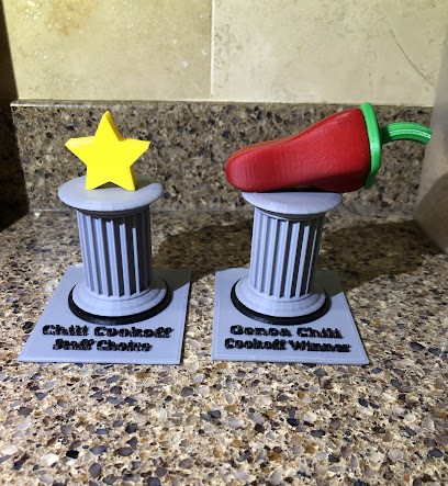 Chili Cook-Off Trophies