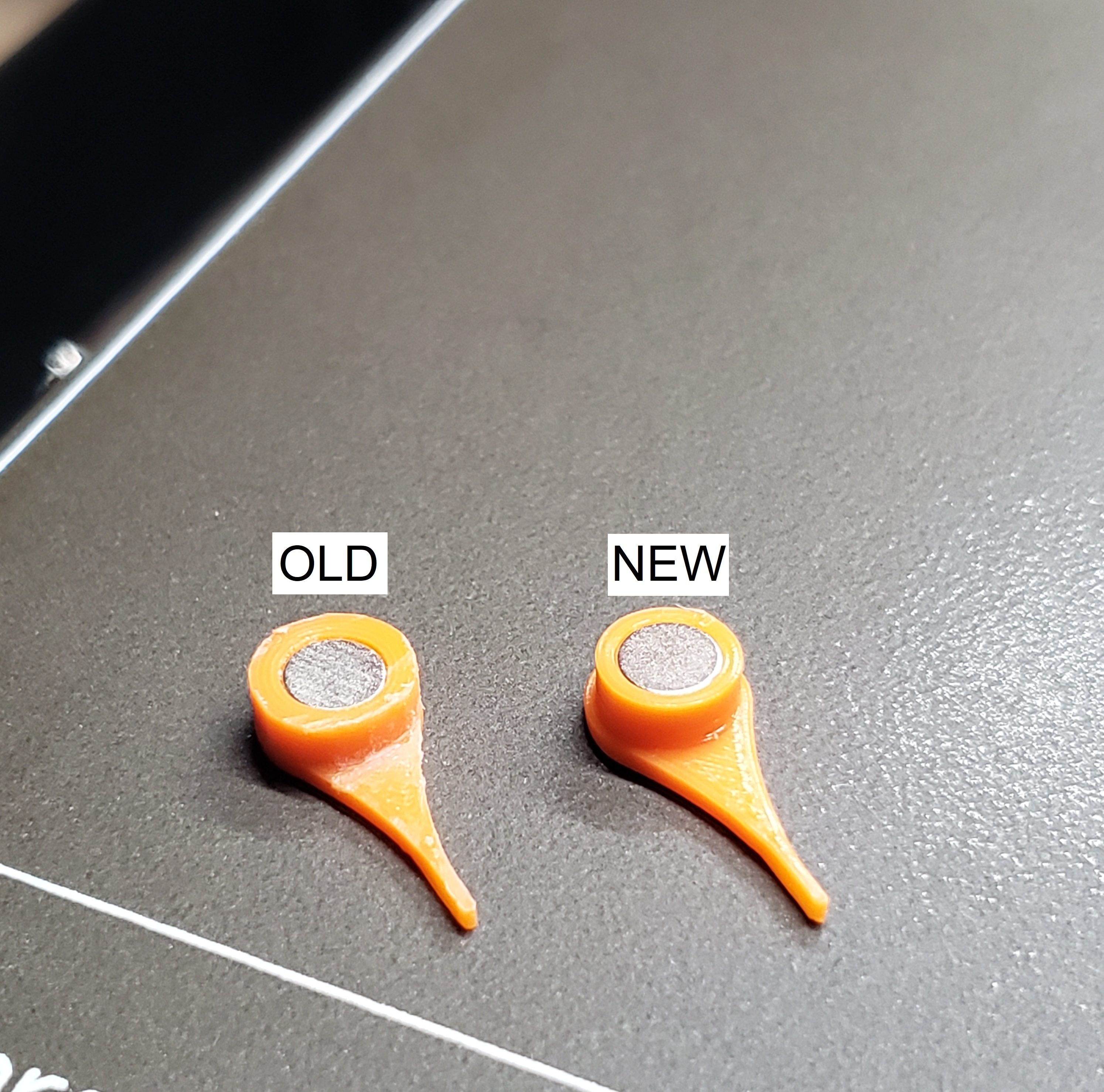 Simple Motor Visualizer Arrow for MK3 Extruder