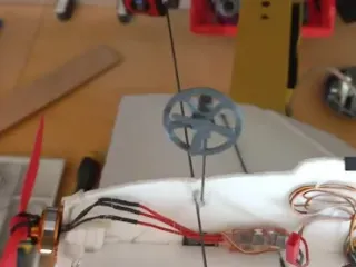 Indoor rc plane plastic parts Wheels, horns, motor mounts by RyaReddy ...