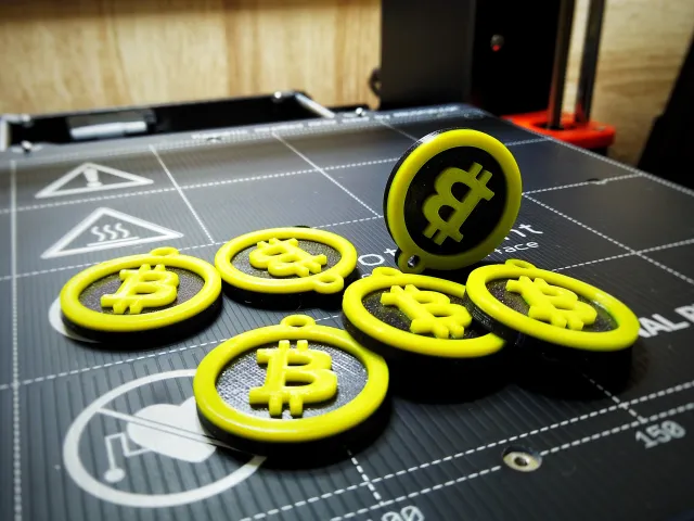 Bitcoin keychain