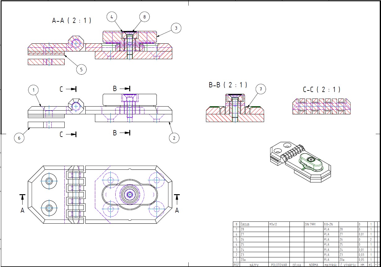 Miniatura 7 do modelo 3D Case latch lock