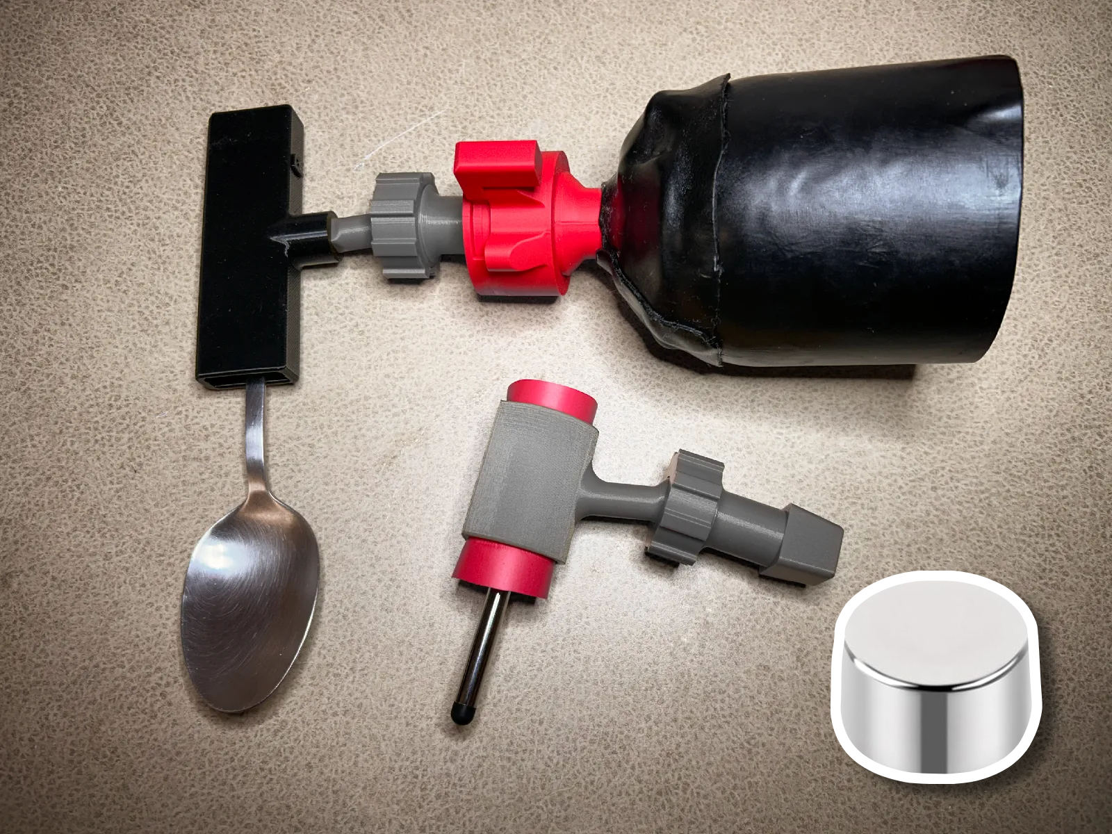 Tool Changer Hand Amputation Aid - Magnet Version