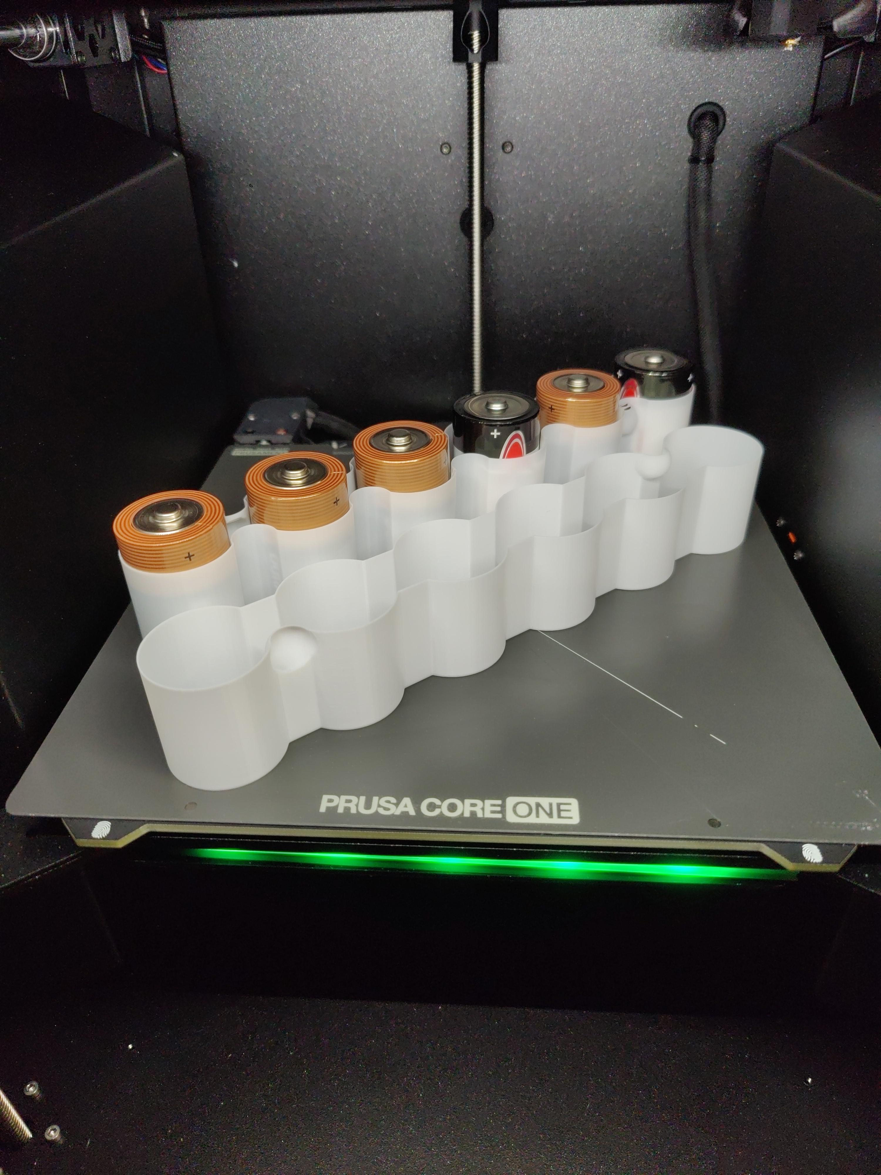 Parameterized Inline Cylinder Storage Case and Lid — thumbnail 2
