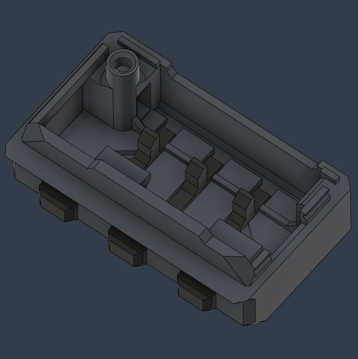 Miniatura 5 do modelo 3D Button Cap for User port  enclosure