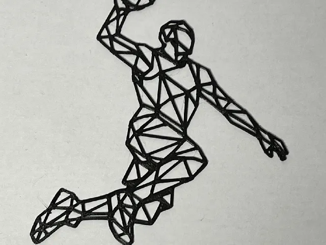 Basketball Player Wall Art #1