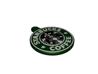 Starbucks Styled Coffee Tumbler Keychain by NavierIsStoked