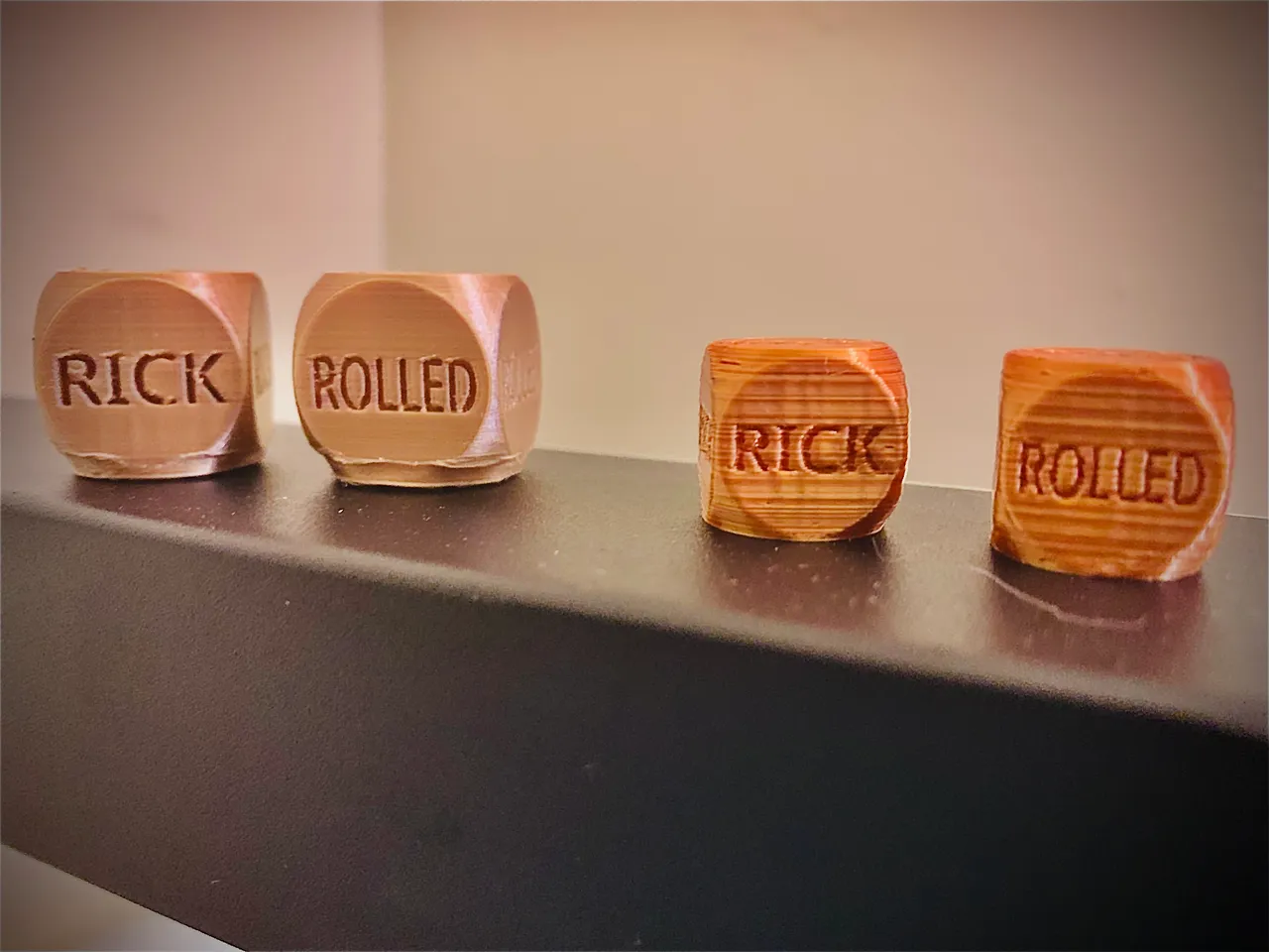 RICK ROLLED DICE SET by RKE3 - EMEXUID, Download free STL model