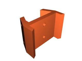 90mm Mini Dovetail Rail Plate, Guide Scope Mount