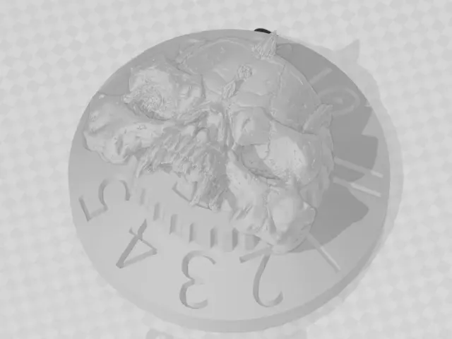 Demon Skull Guitar Knob