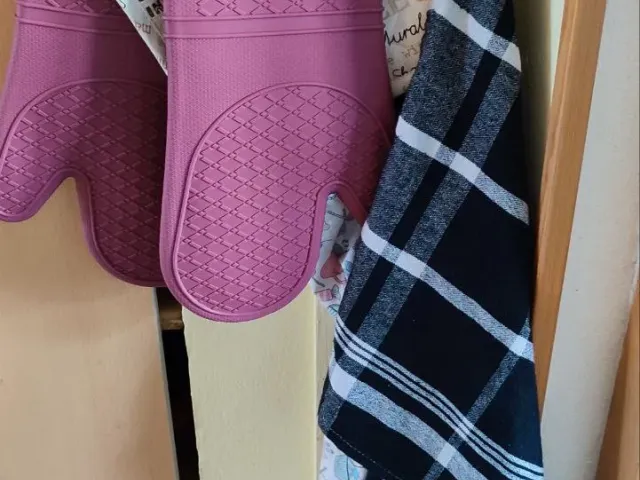 Geschirrtuch Küche Wandhalter / Towel kitchen wall holder