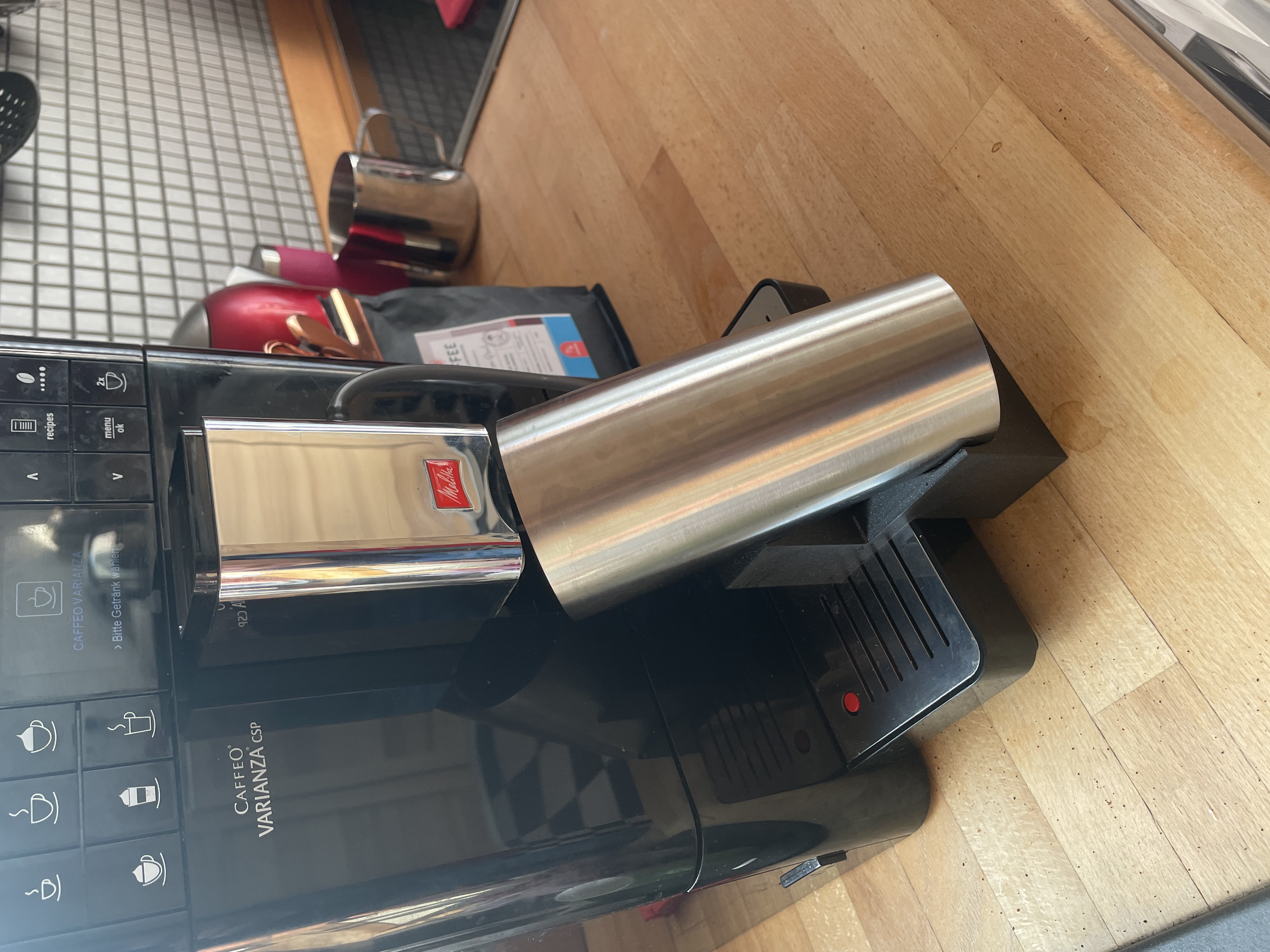 Mug Holder for Melitta Caffeo Varianza Coffee Machine