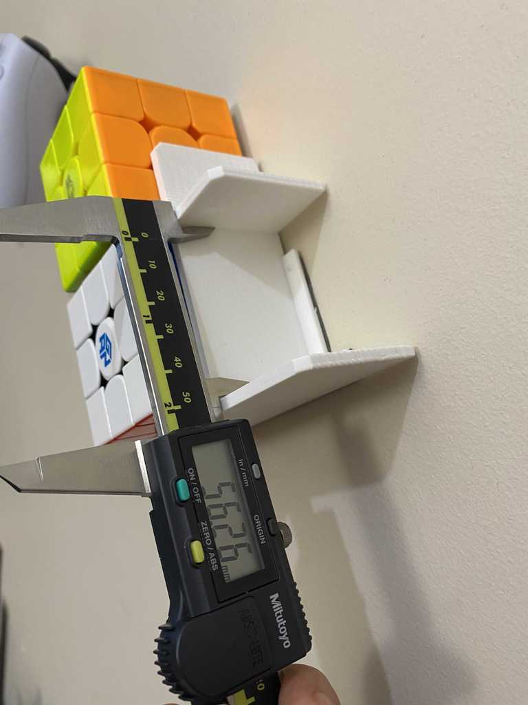 4x Rubik's/Speed Cube Wall Mount by PitchRollYawYeet | Download free ...