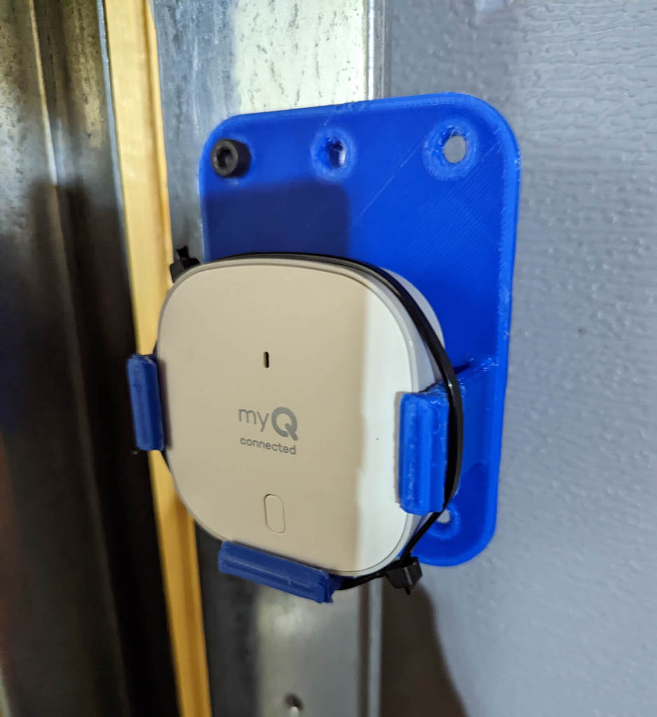 myQ Chamberlain Smart Garage Door Opener Sensor Mount by TownDrunk