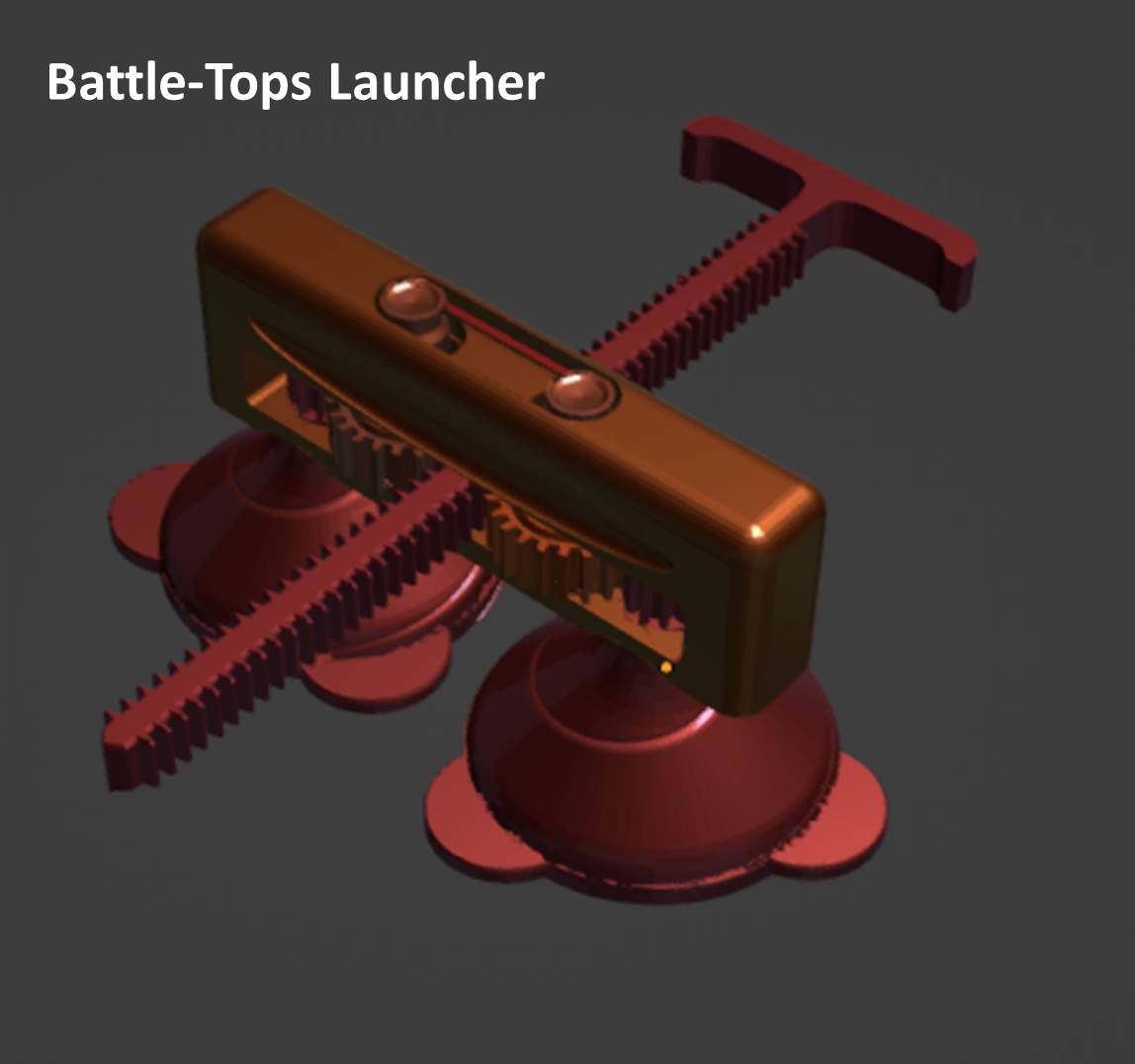 Battle-Top Twin Launcher
