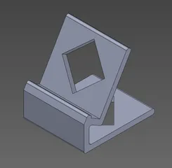 Simple Phone Stand (no supports) V2