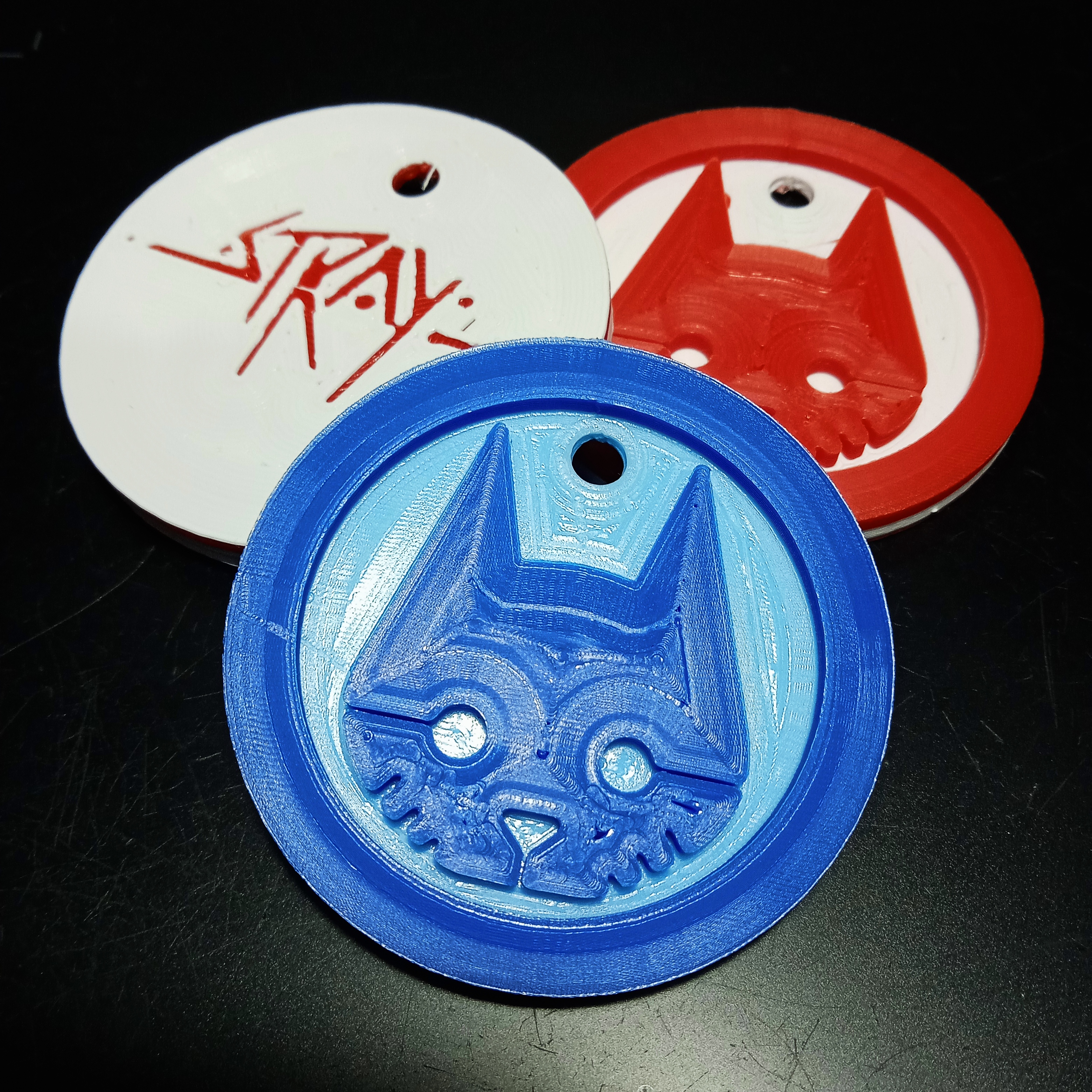 Stray game keychain (unofficial)