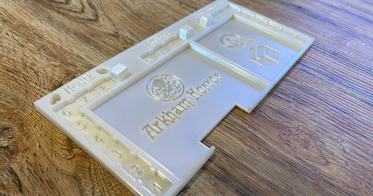 Arkham Horror LCG Player Board by Giani | Download free STL model ...