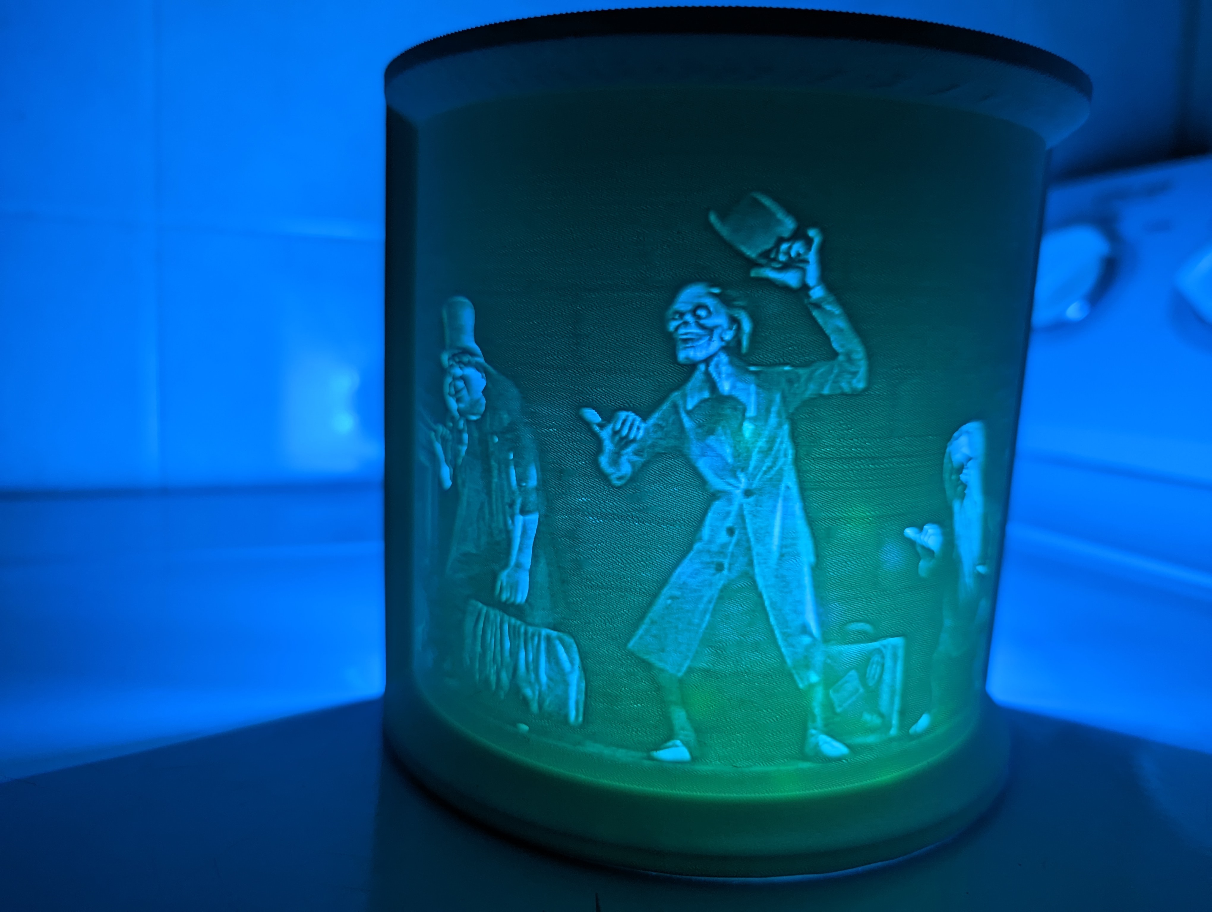 Hitch Hiking Ghosts - Lithophane