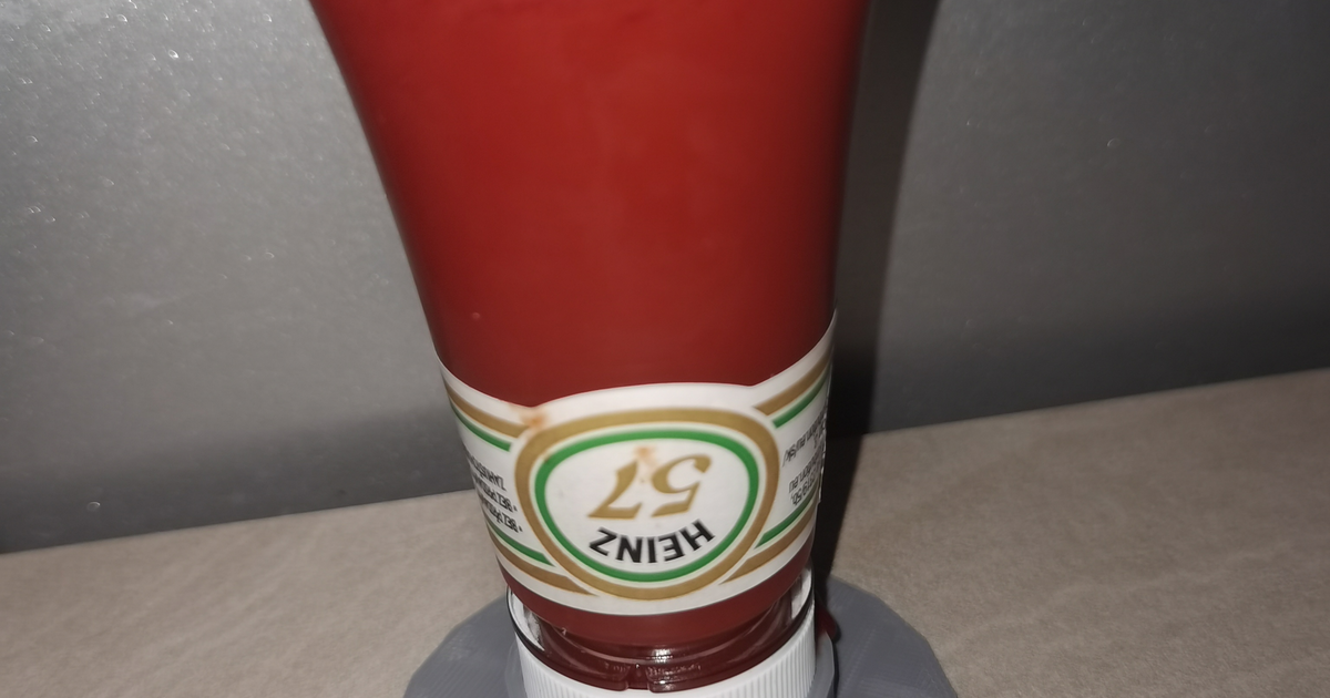 KETCHUP HOLDER by Martin Branikovic Download free STL model
