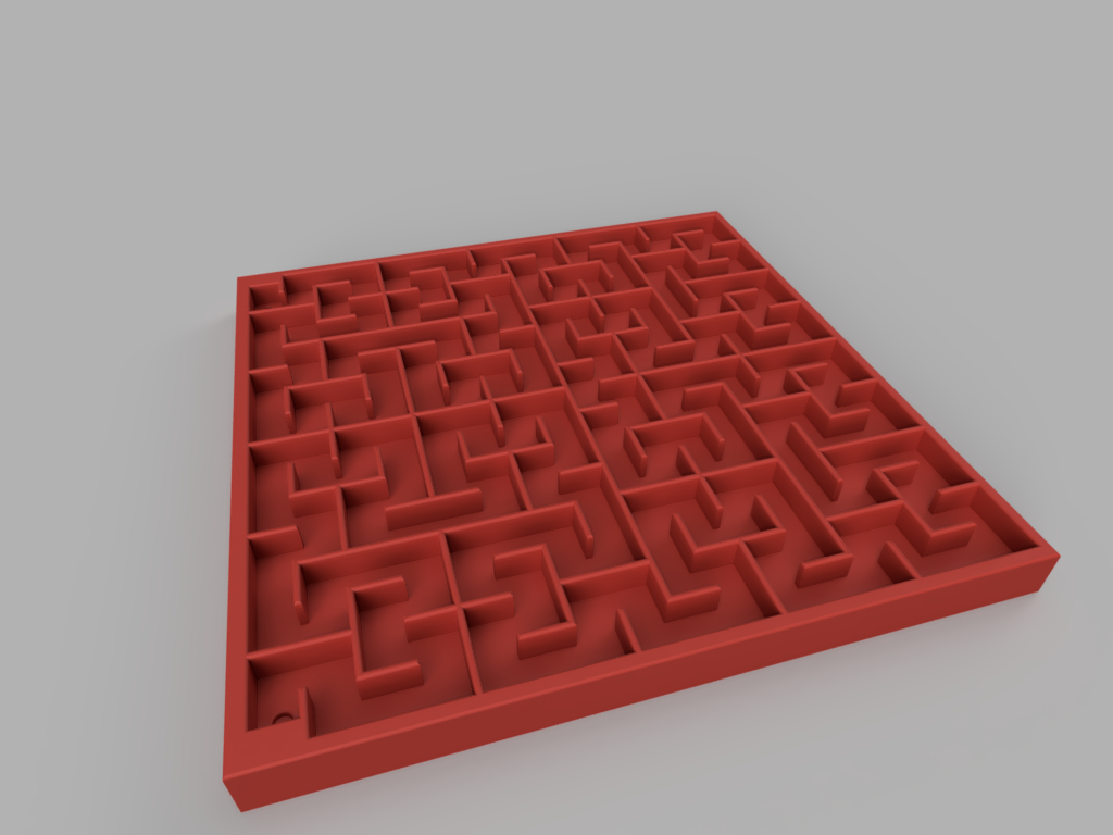 Hilbert Curve Marble Maze