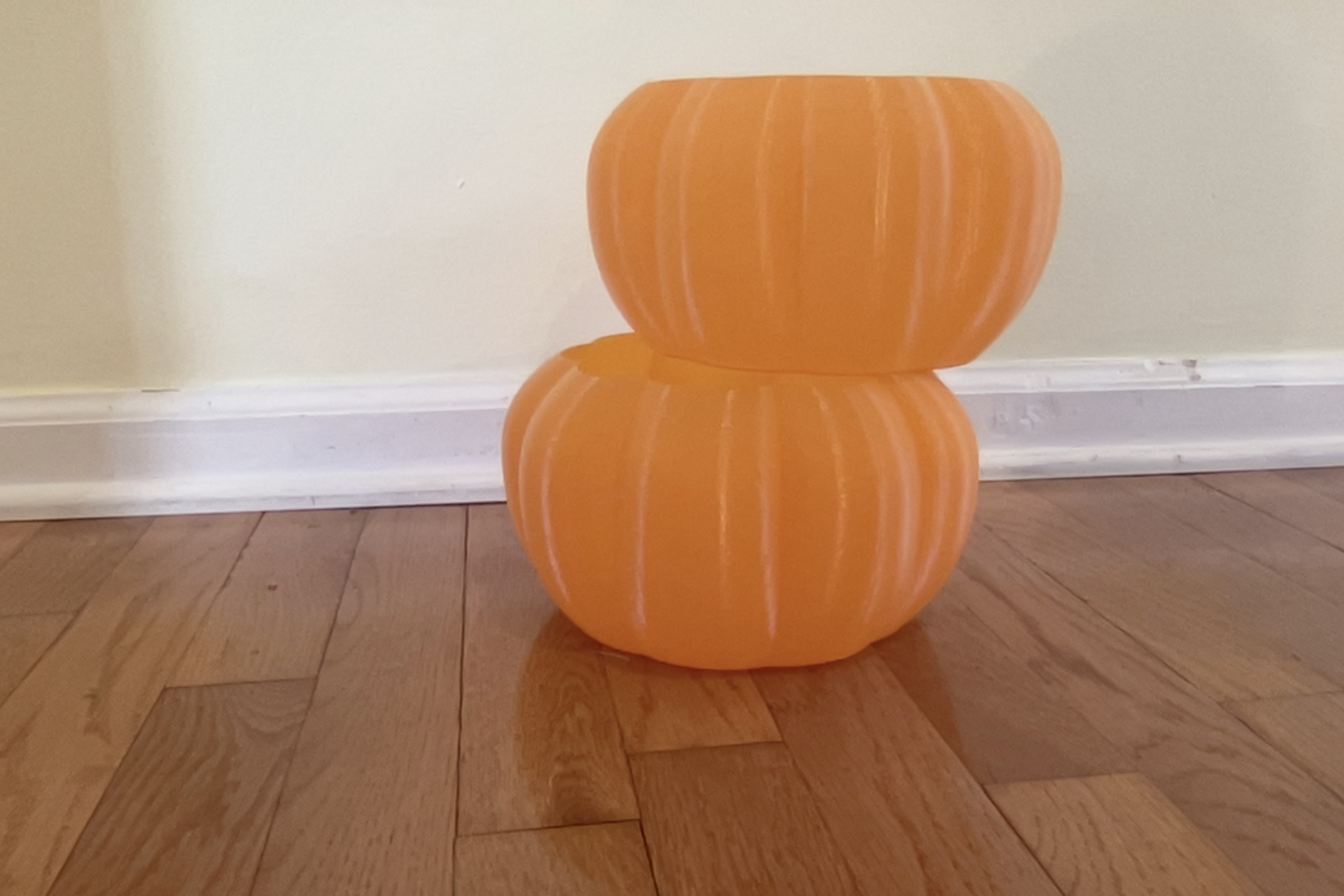8in Pumpkin Container (Vase Mode) by 3DCoded Download free STL model