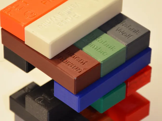 Filamentsample Jenga