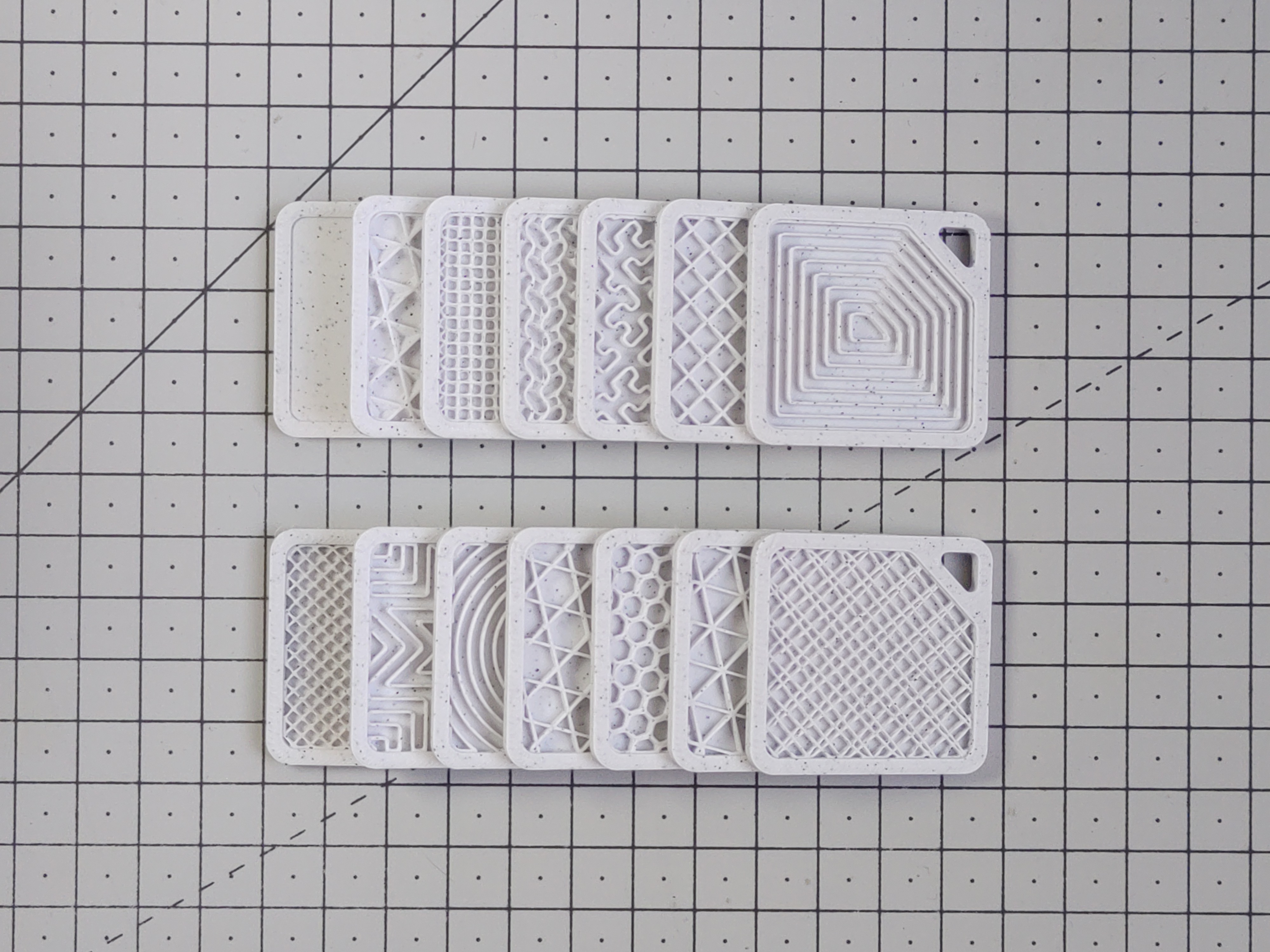 Infill Keychain by orax | Download free STL model | Printables.com