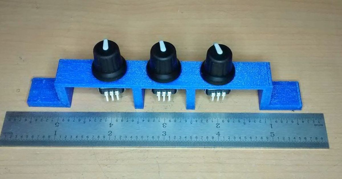 Frob Knob Bracket by ChuckMcM | Download free STL model | Printables.com