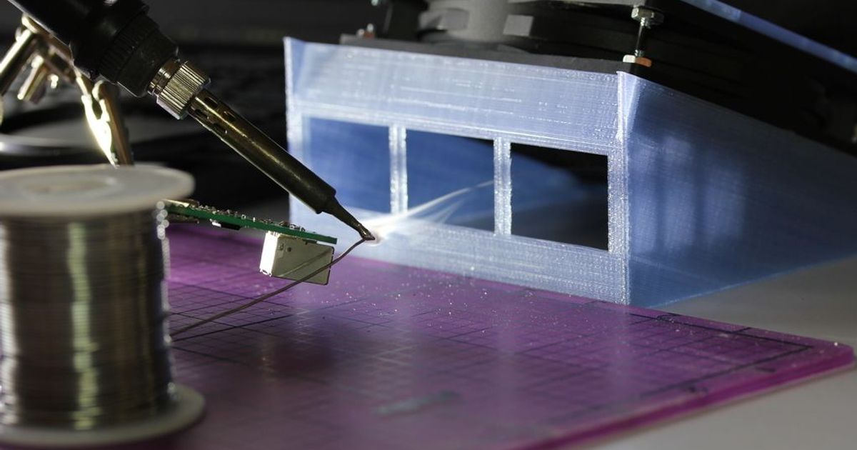 Solder Fume Extractor by nrp Download free STL model