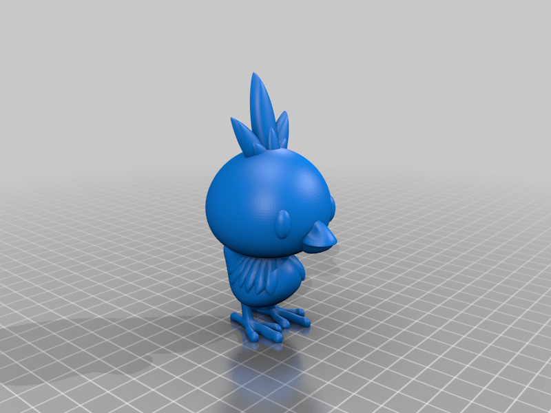 Miniatura 3 do modelo 3D Torchic (Pokémon) アチャモ