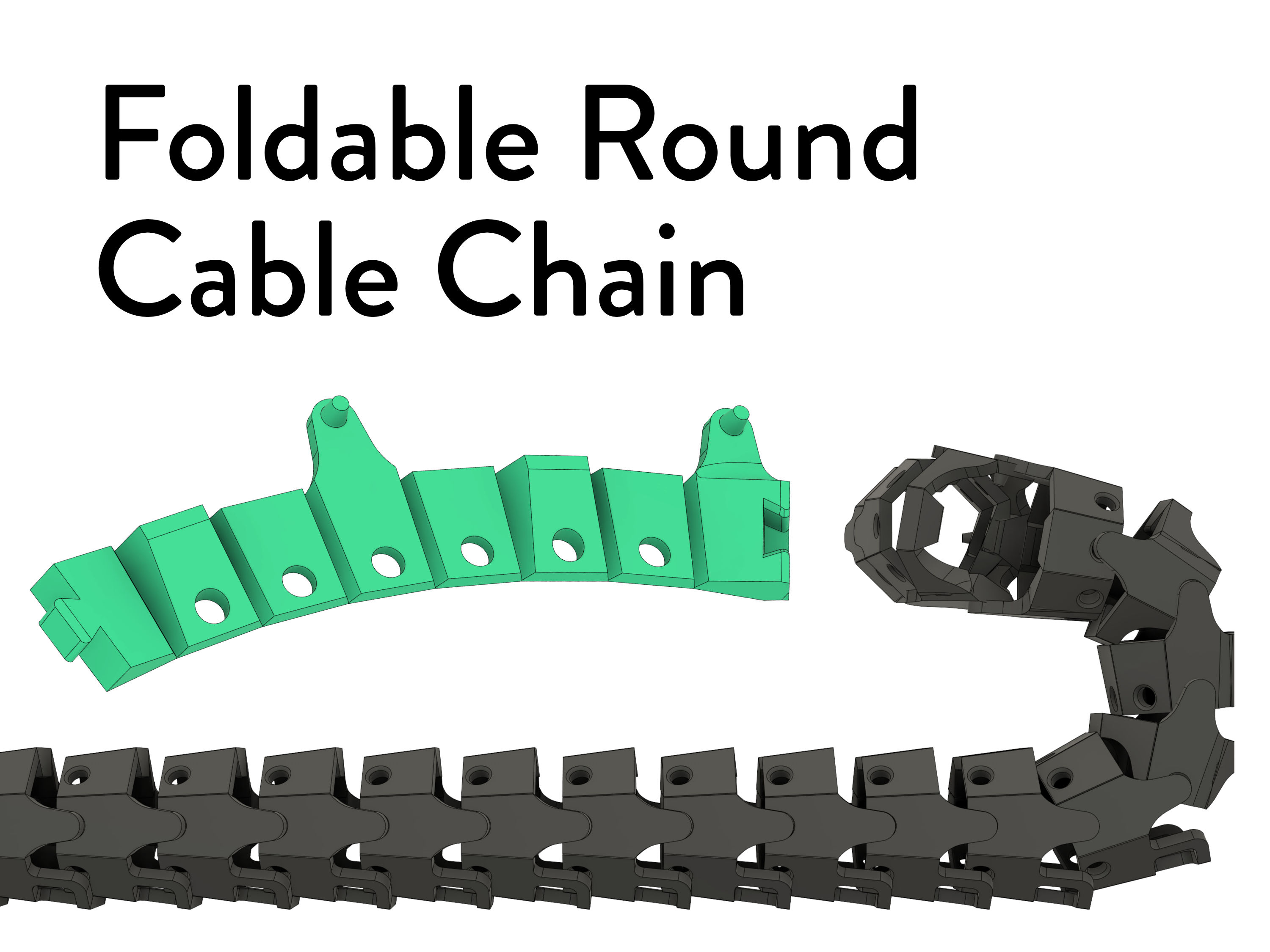 Foldable Round Cable Chain