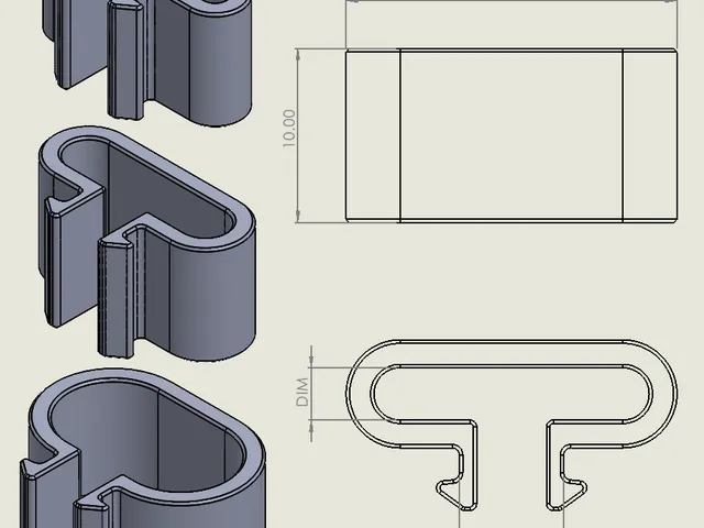 2020 Extrusion Cable Clip