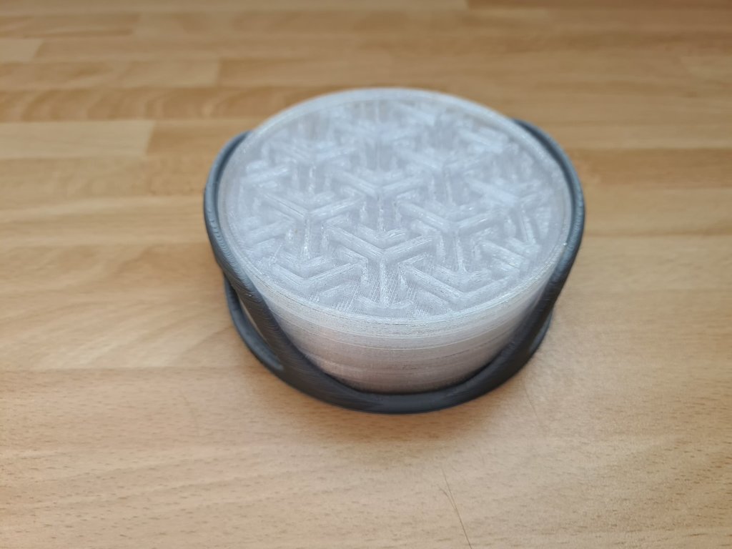 Drink / Bottle Coaster and Holder, Anti-Stick