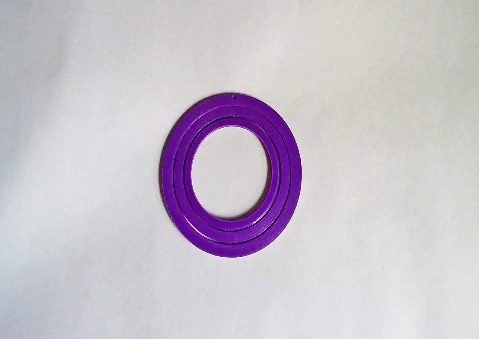 Miniatura 3 do modelo 3D Three Ring Earrings