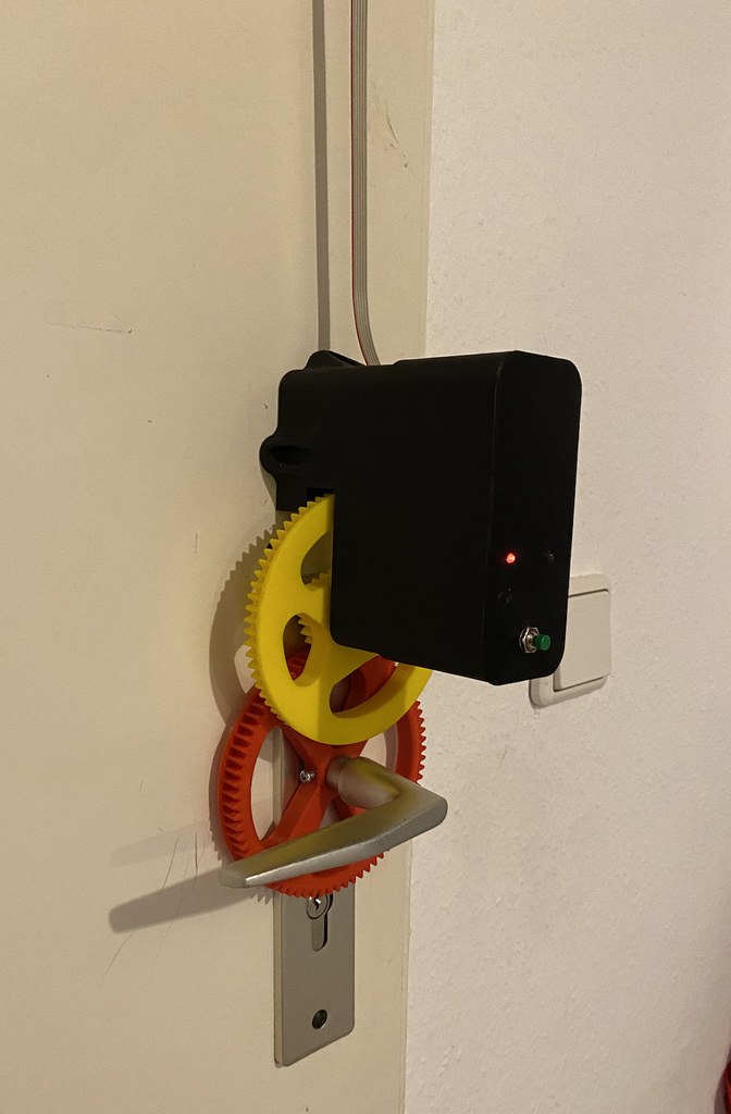 Door knob opener v.2 by PiotrC Download free STL model