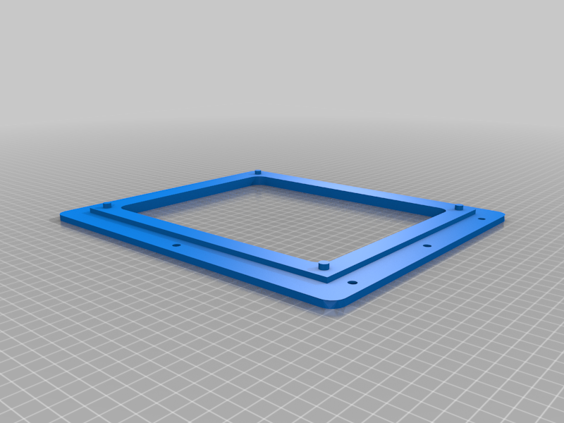 Miniatura 6 do modelo 3D 4mm acrylic window frame