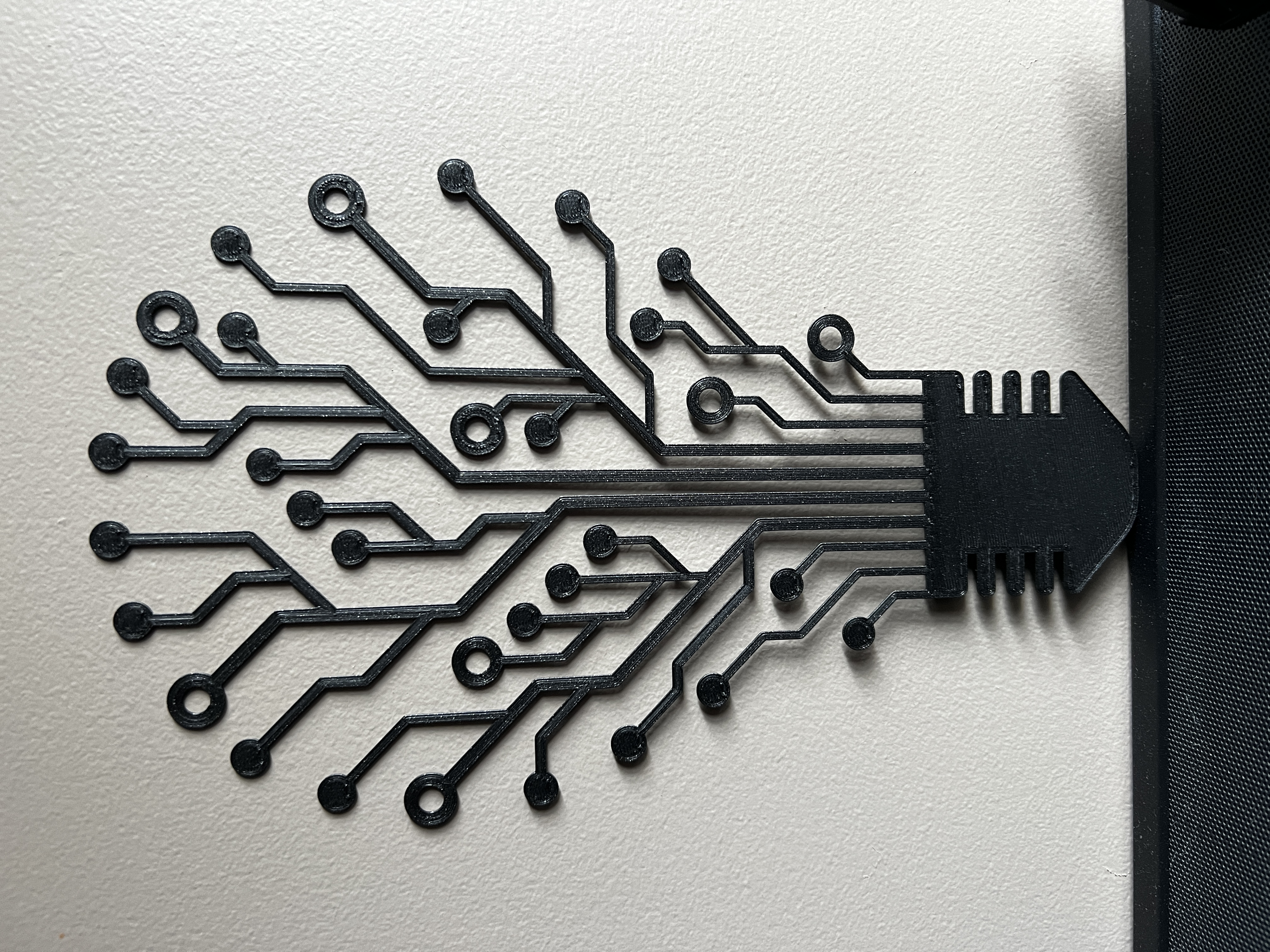 Remix Lamp Bulb Circuit Wall Art