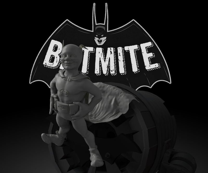 Miniatura 4 do modelo 3D Batmite