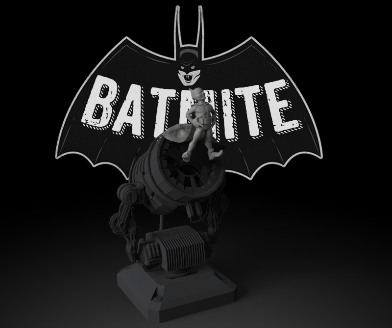 Miniatura 8 do modelo 3D Batmite