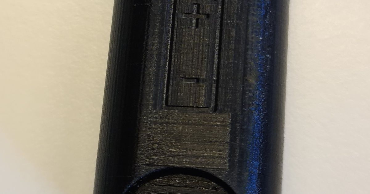 Small Battery Case AAA by Nordic_Rex Download free STL model