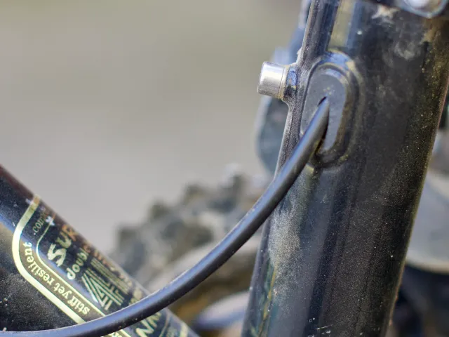 Surly bowden grommet for dropper post by JanDupal | Download free STL ...