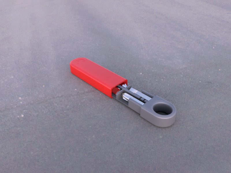 Miniatura 2 do modelo 3D Pocket Screwdriver Kit