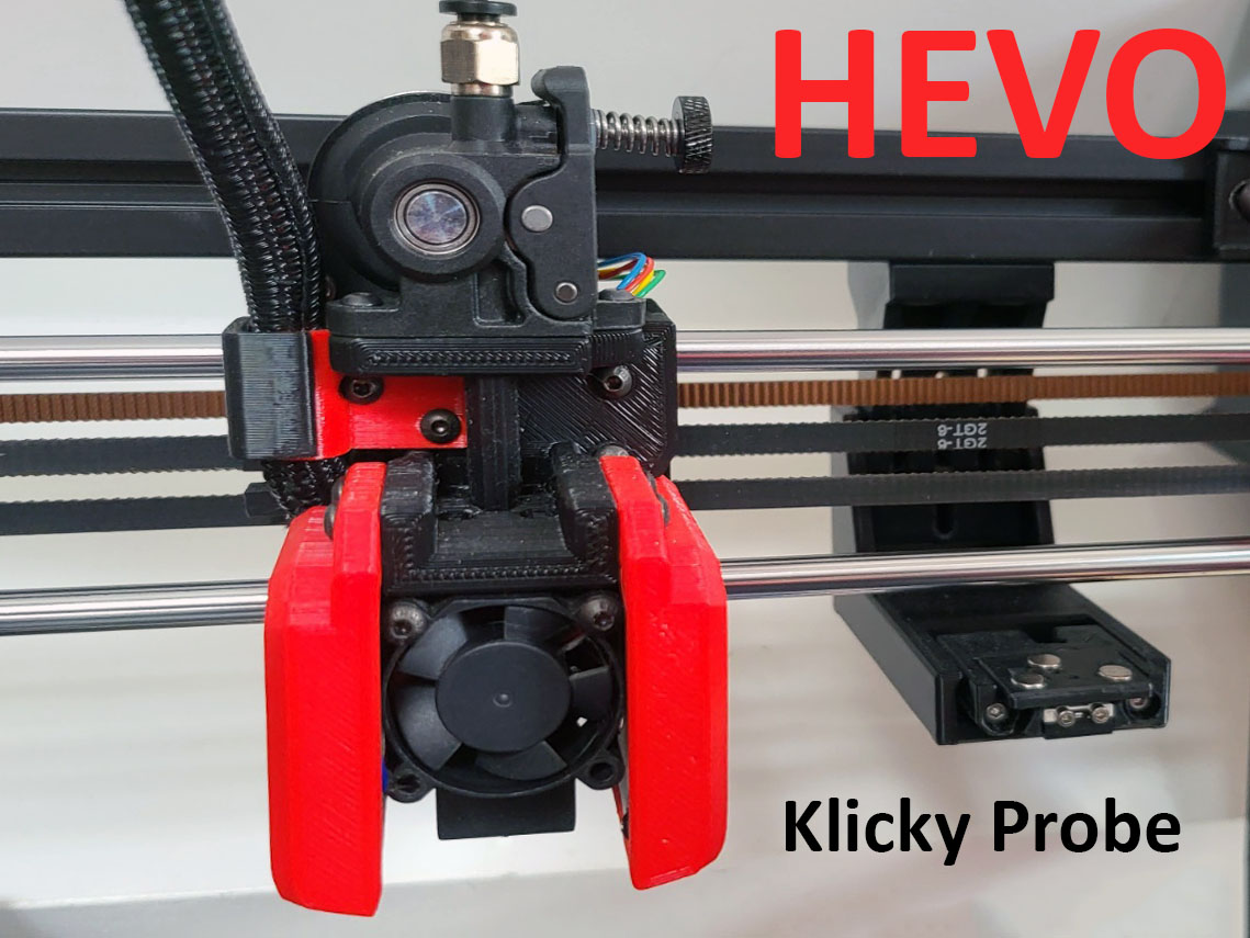 Klicky Probe mount for the Hypercube Evolution