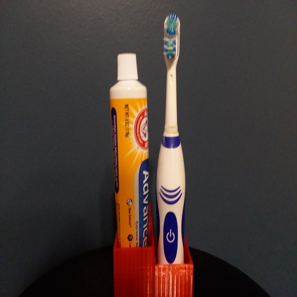 Toothpaste/Toothbrush Holder (Equate electric toothbrush)