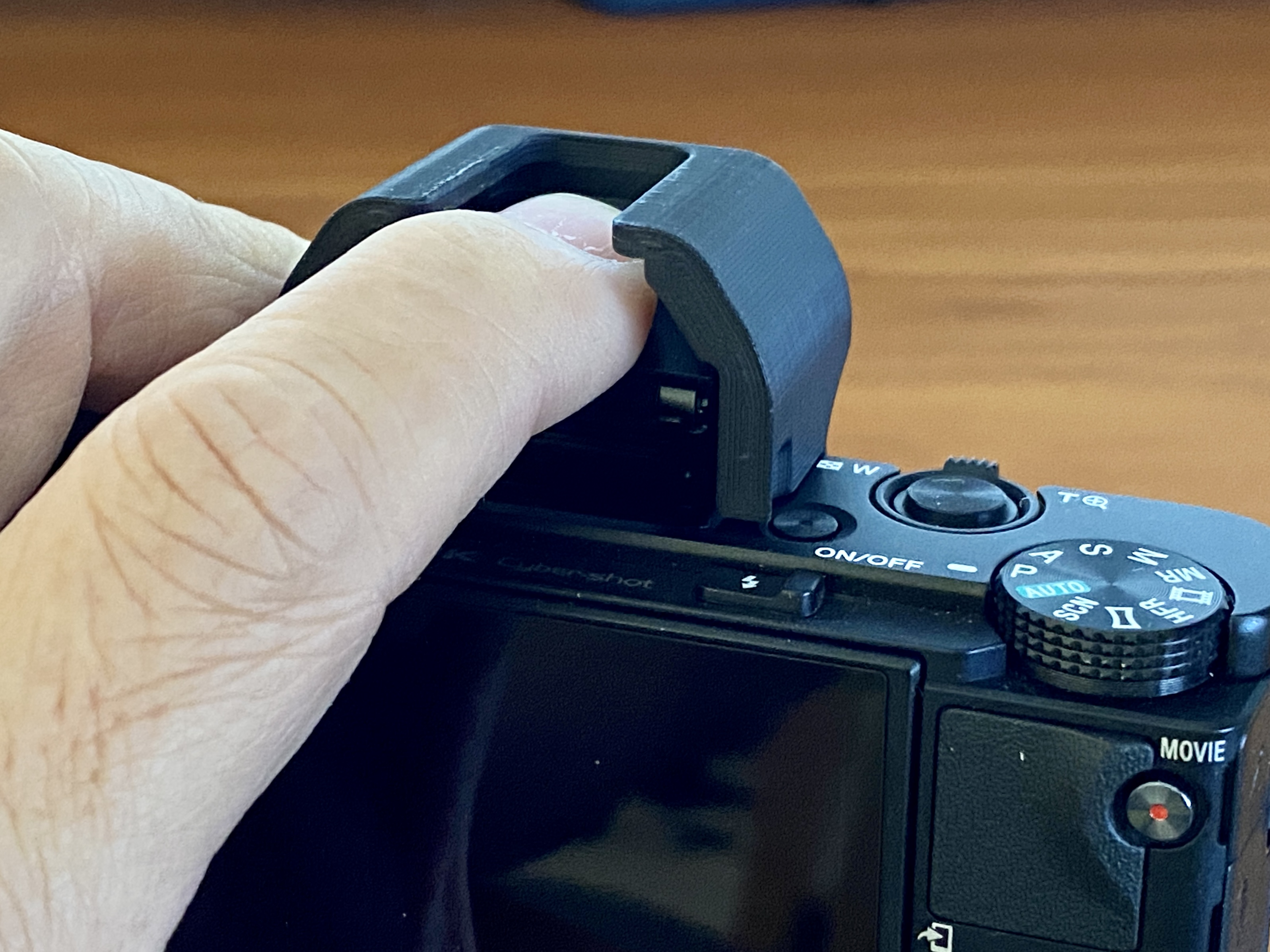 Sony DSCRX100 m7 tool free cold shoe adapter (PrintinPlace) by Jerry Lee Download free STL