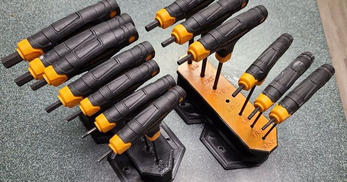 Thandle allen wrench stand by TimATX Download free STL model